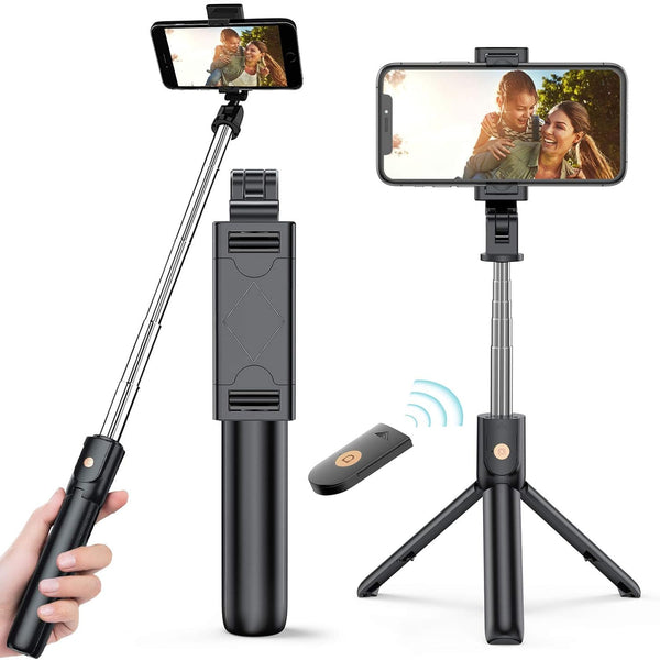 HOOS ™ Perche à selfie avec trépied et télécommande