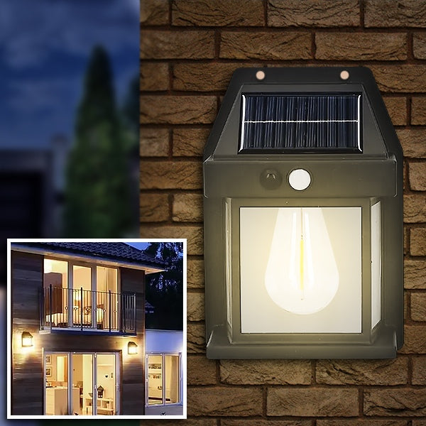 FLUXLAMP ™ -  Lampe solaire d'extérieur à détecteur de mouvement
