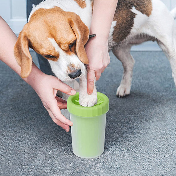 PAWSANI™ Récipient pour le nettoyage des pattes du chien